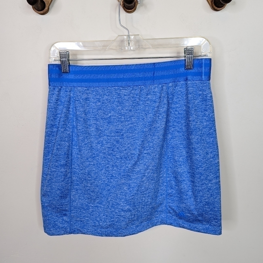 Adidas Rangewear Blue Heathered Golf Athletic Skort - Size Small